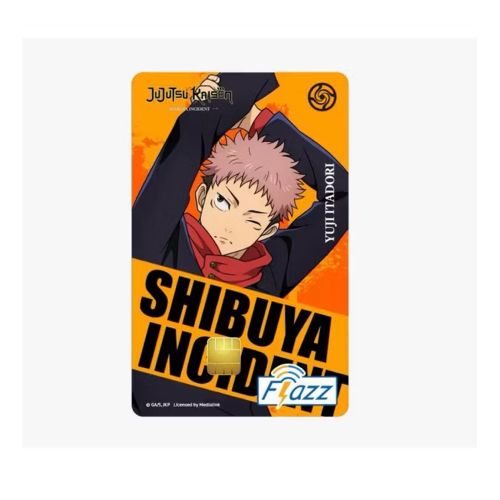 KARTU FLAZZ GEN 2 EDITION JUJUTSU KAISEN YUJI