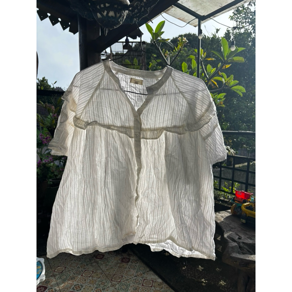 preloved/AtasanPutih/BlueseBabyDoll/atasanBabyDoll