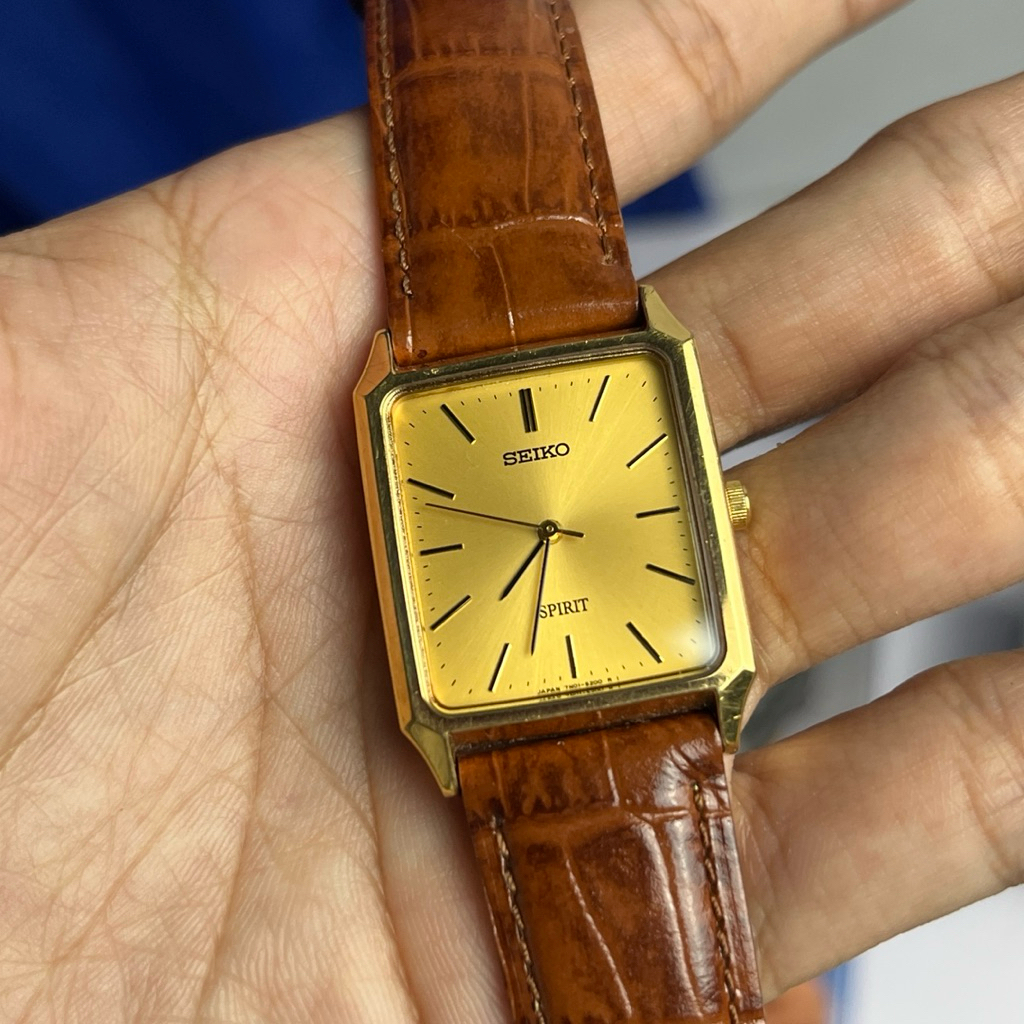 Jam Tangan Seiko Tank Spirit Vintage