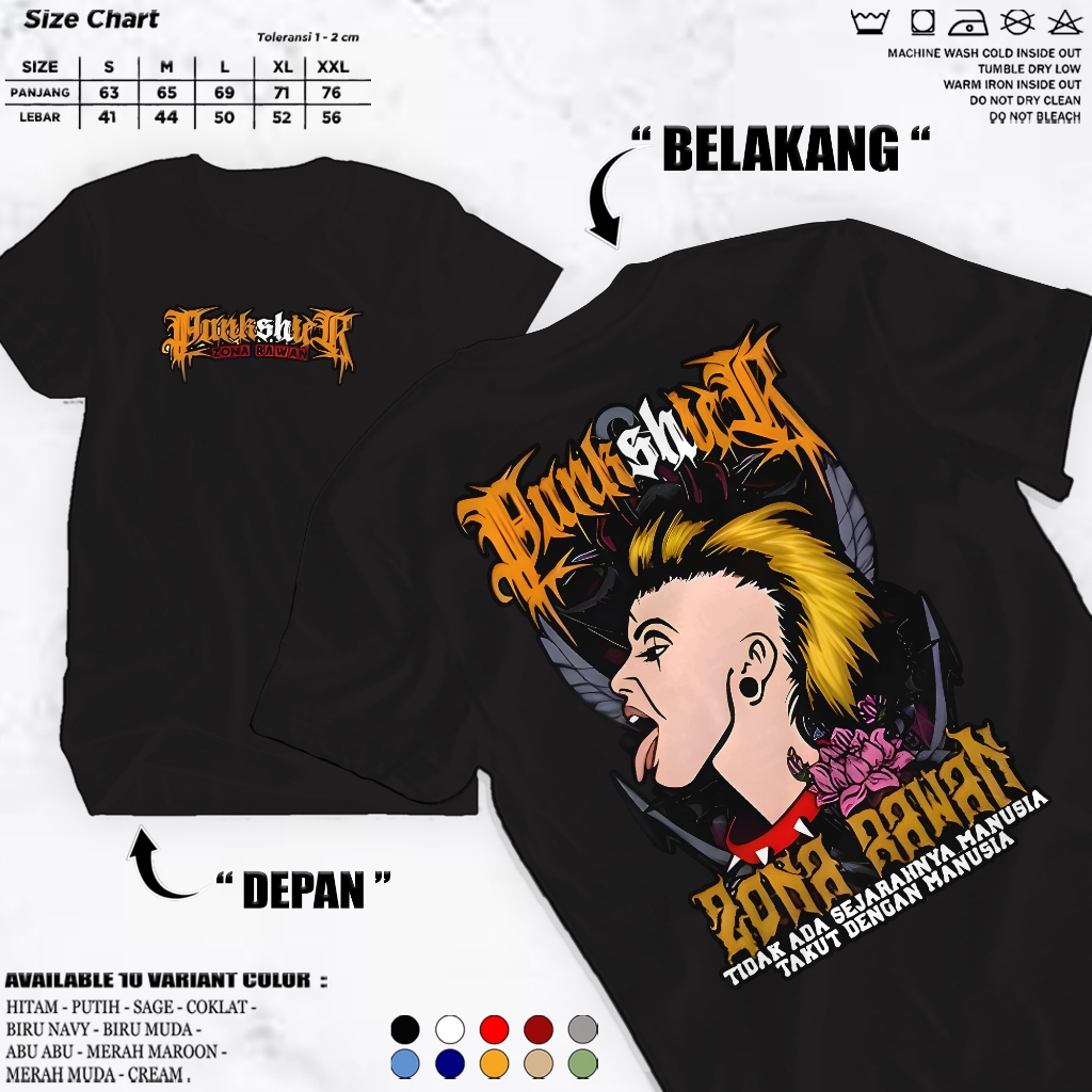 Kaos PSHT Punkshter Zona Rawan iQ4n / Kaos punkshter original