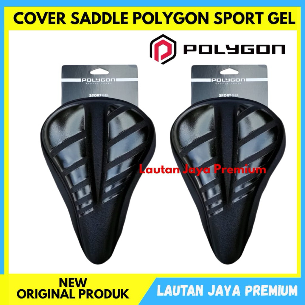 SADDLE COVER SPORT GEL POLYGON SADDLE COVER SEPEDA