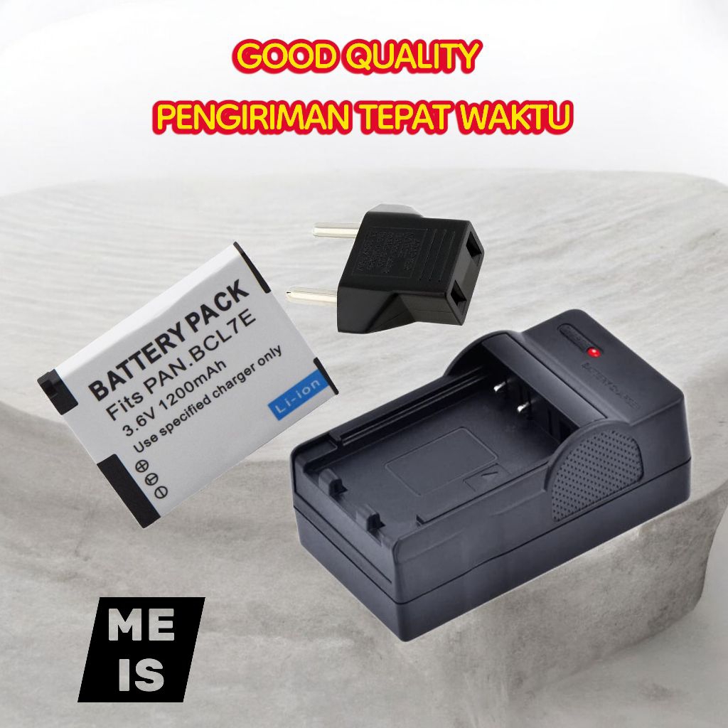 Baterai & Charger Lumix DMC TS5 TS6 TZ37 TZ40 TZ41 TZ55 TZ60 Batre Casan