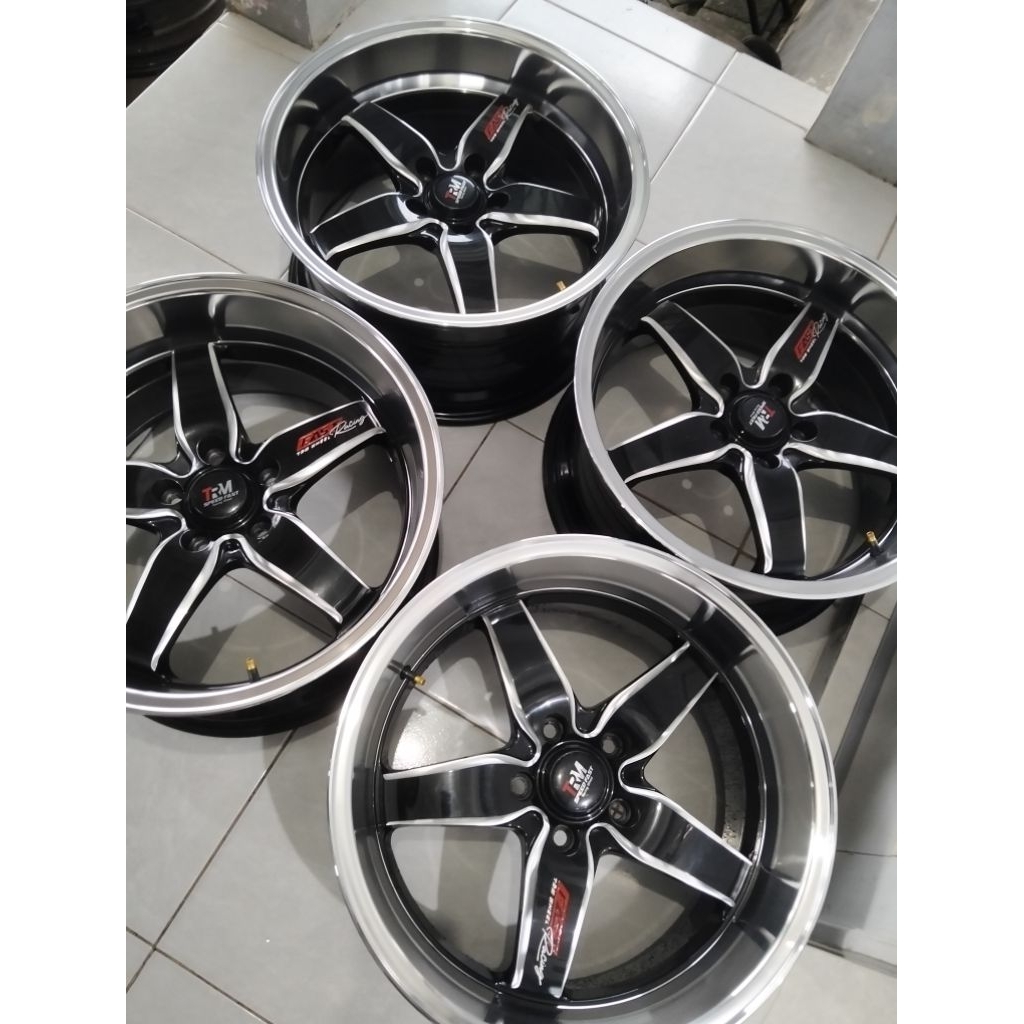 1 set velg mobil JF Luxury model Samlong r18