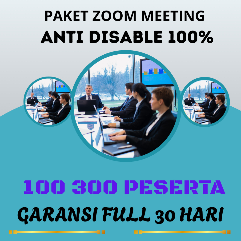 Zoom Premium 100 300 Peserta Bulanan