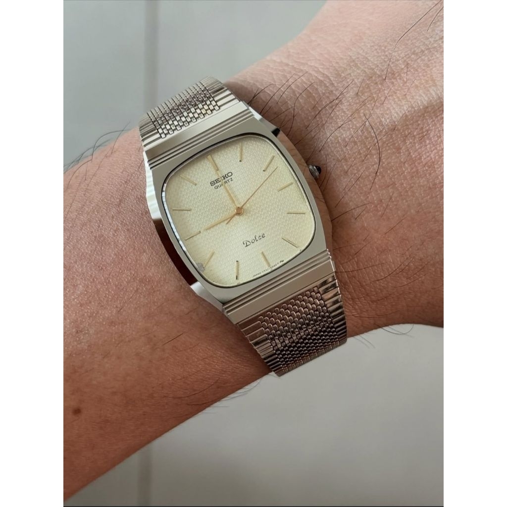 SEIKO DOLCE TUNGSTEN CARBIDE VINTAGE