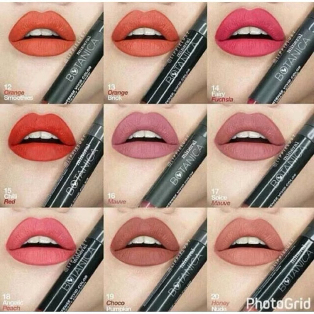 MINERAL BOTANICA SOFT MATTE LIP CREAM / LIP CREAM BOTANICA PROMO