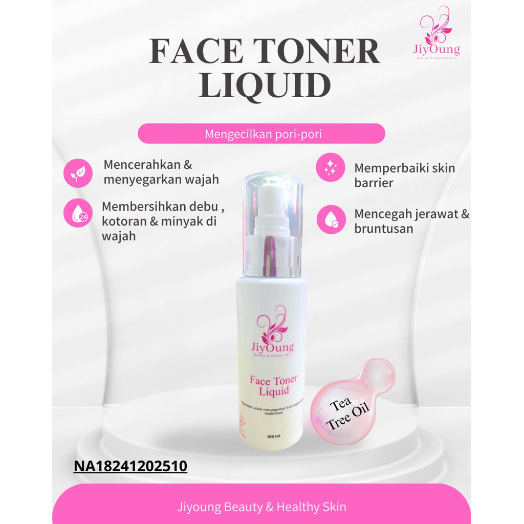 FACE TONER JIYOUNG BEAUTY LIBRA BEAUTY TONER WAJAH TONER WHITENING SUPER PEMUTIH WAJAH FLEK BRUNTUSA