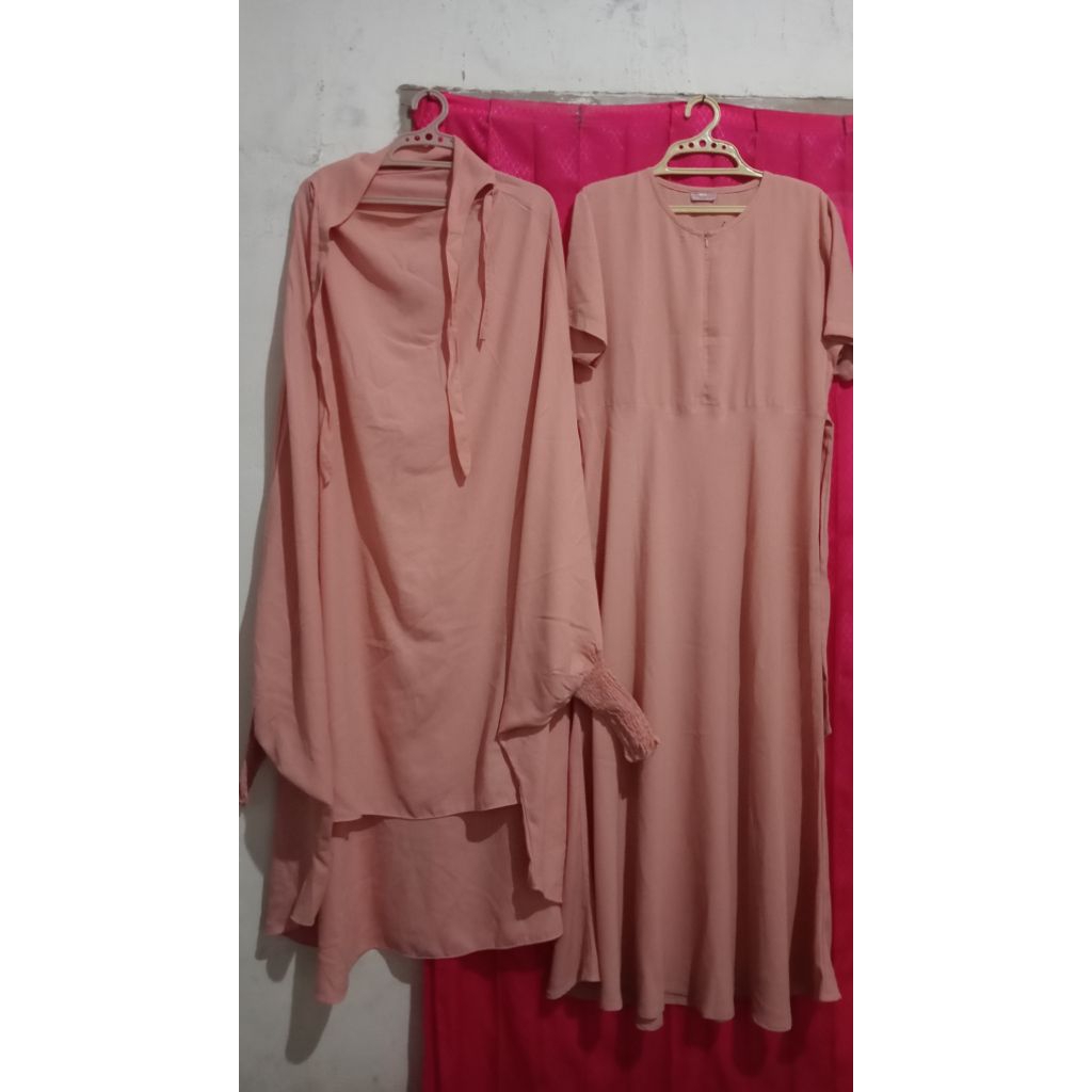 Preloved Gamis French khimar