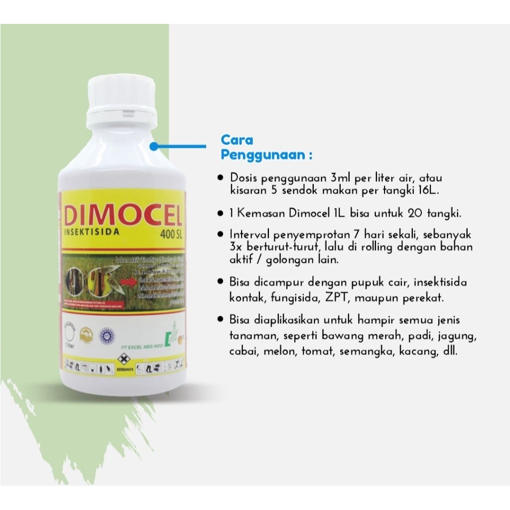 DIMOCEL 400 SL INSEKTISIDA (1 LITER)
