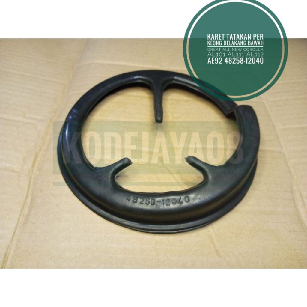 Karet Tatakan Per Keong Belakang Bawah Great Corolla AE101 & All New Corolla AE101 AE111 AE112 AE92 