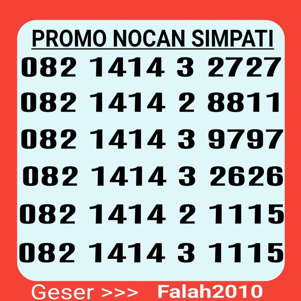 NOMOR CANTIK SIMPATI TELKOMSEL ABAB 5757 KARTU PERDANA NOMOR SIMPATI TELKOMSEL ABAB 5757 MURAH