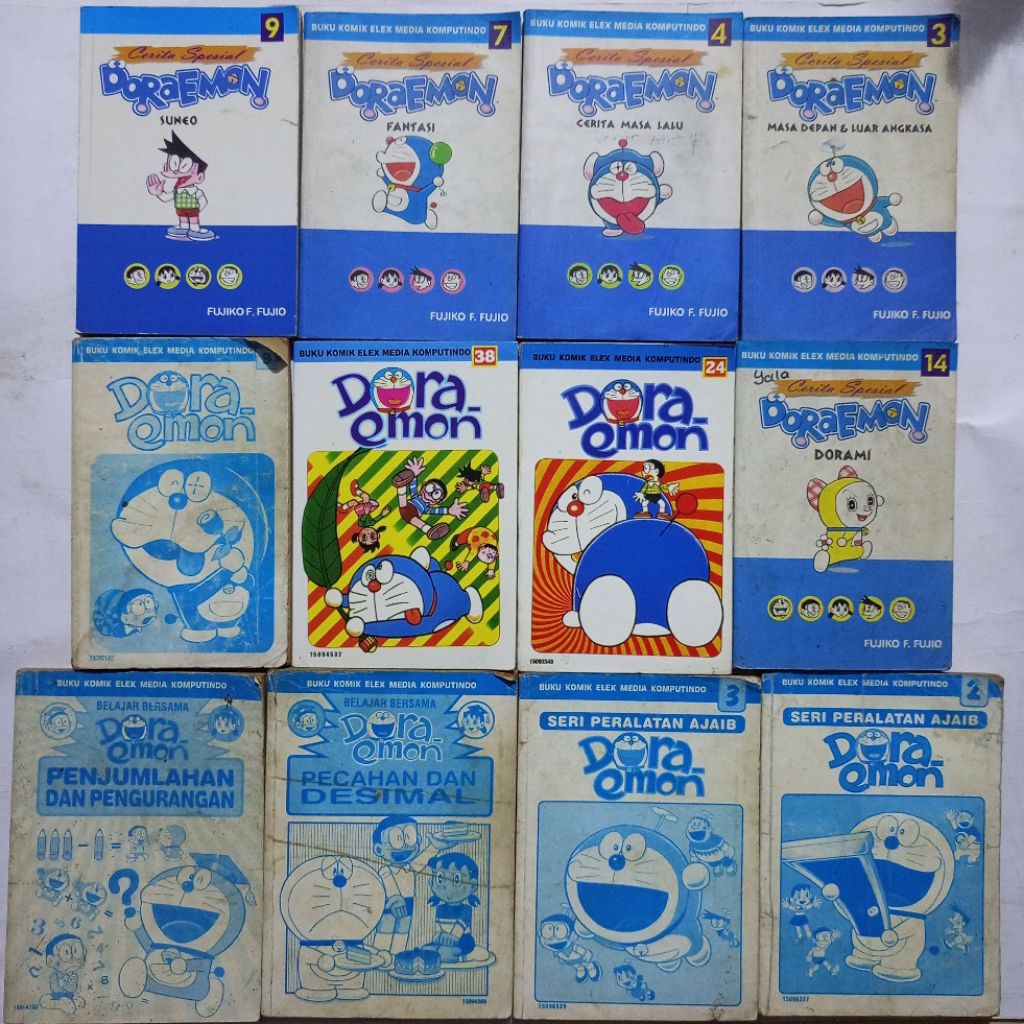 KOMIK DORAEMON CABUTAN || KOLEKSI KOMIK DORAEMON || KOMIK DORAEMON | DORAEMON KOMIK || KOMIK ELEX ME