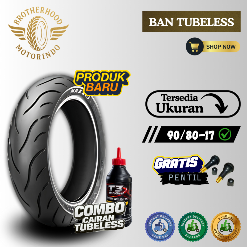 BAN MAXXIS GREEN DEVIL MA-G1 90/80-17 / BAN 90/80 17 / BAN MA G1 RING 17 / BAN MOTOR TUBLES 17 BAN M