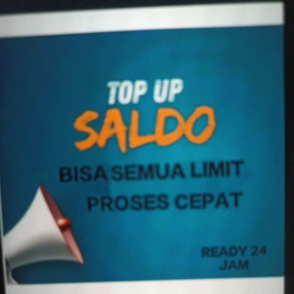 Top Up Saldo Atau Isi Saldo ISI SALDO TOP UP SIZE SIZE Ukuran Ukuran Chat XL Tri Axis Im Paket Data 