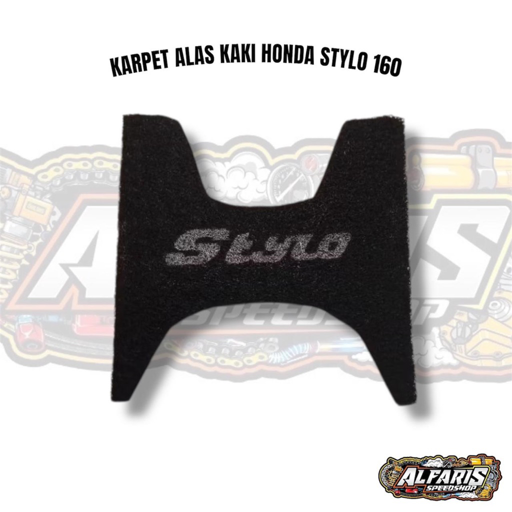 KARPET ALAS KAKI SERABUT MOTOR STYLO 160 BAHAN TEBAL KARPET STYLO KARPET ALAS KAKI STYLO 160