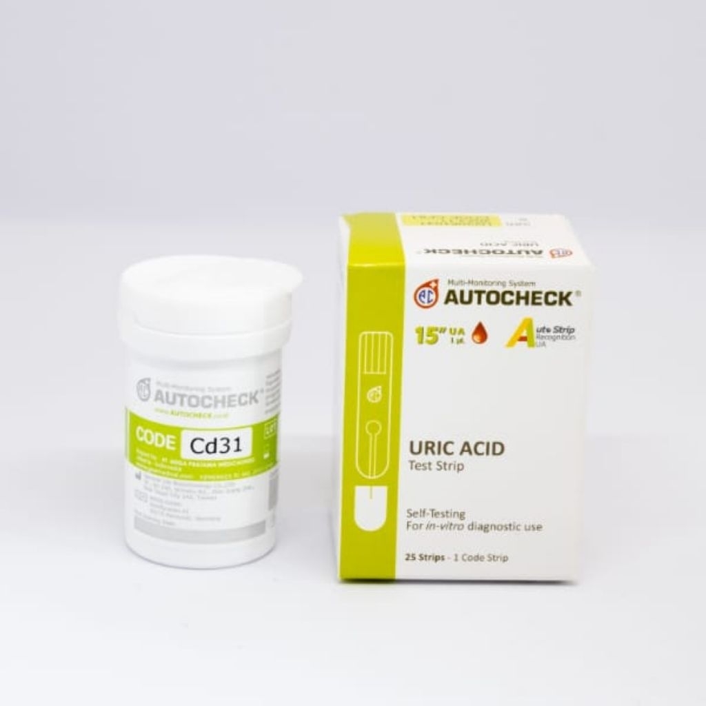 Autocheck Asam Urat Autocheck Urid Acid Strip Autocheck Asam Urat Strip Autocheck Urid Acid