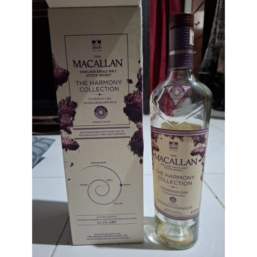 botol bekas macallan collection