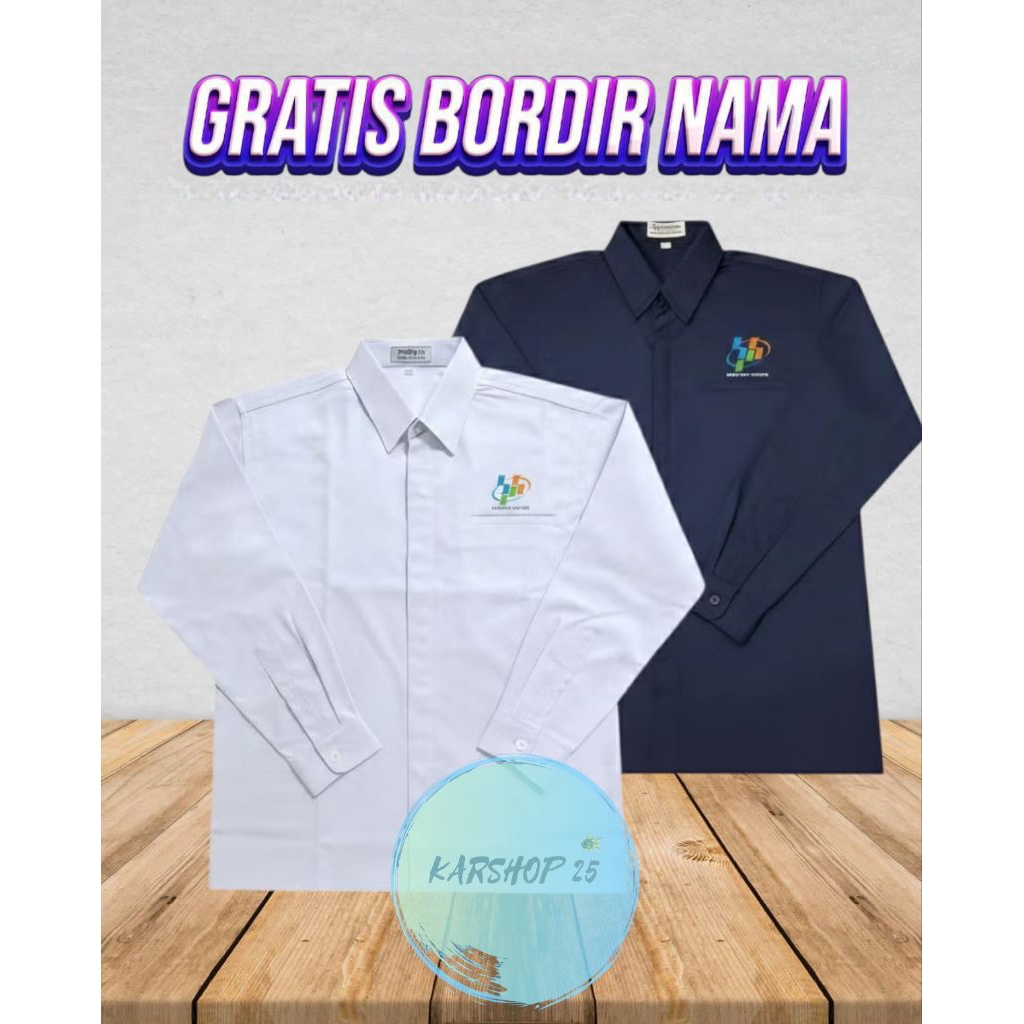 KEMEJA BPS LENGAN PANJANG TERBARU SERAGAM BPS ATASAN BAJU BPS SERAGAM BPS KEMEJA KERJA BPS KEMEJA BO