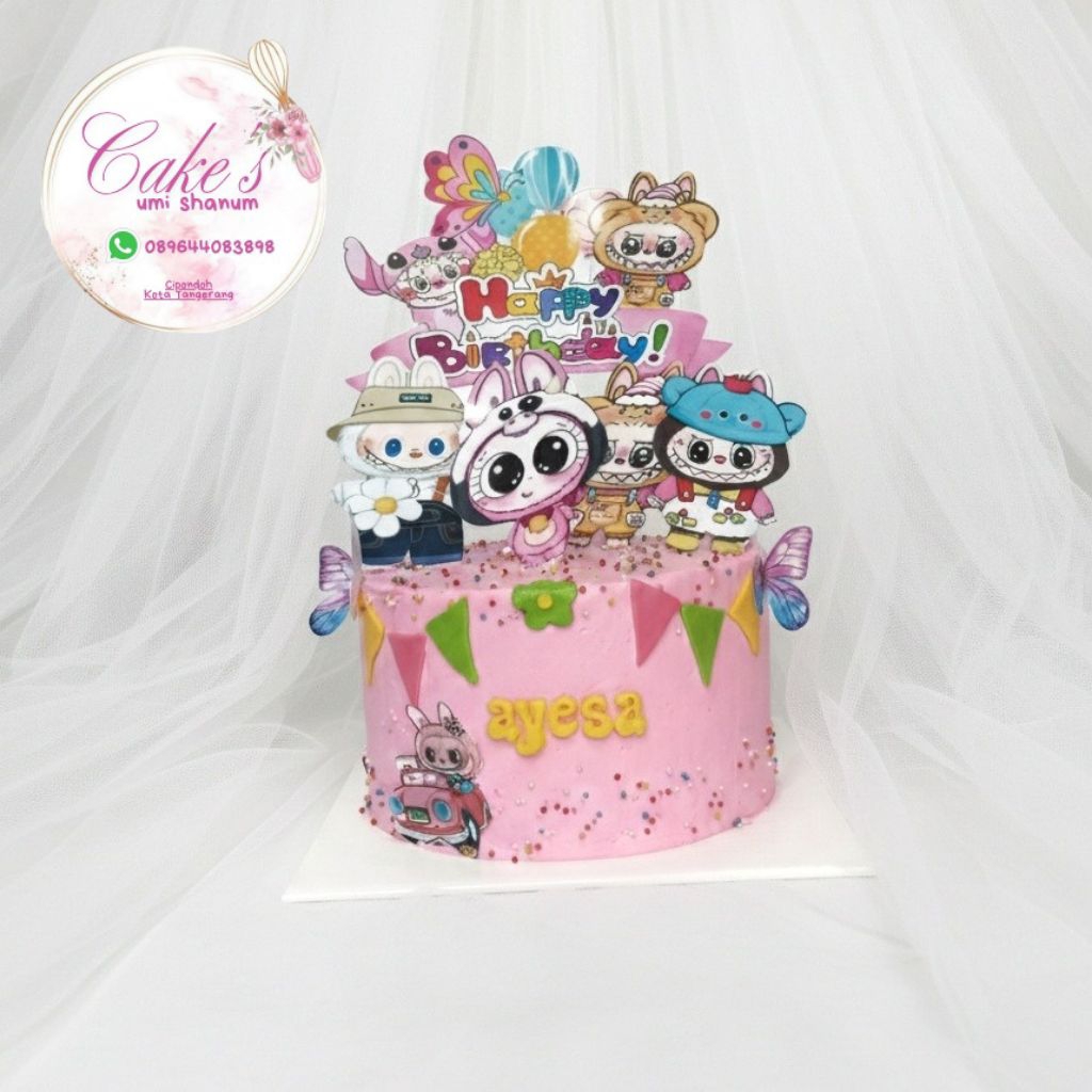 kue ulang tahun anak perempuan kue ulang tahun labubu