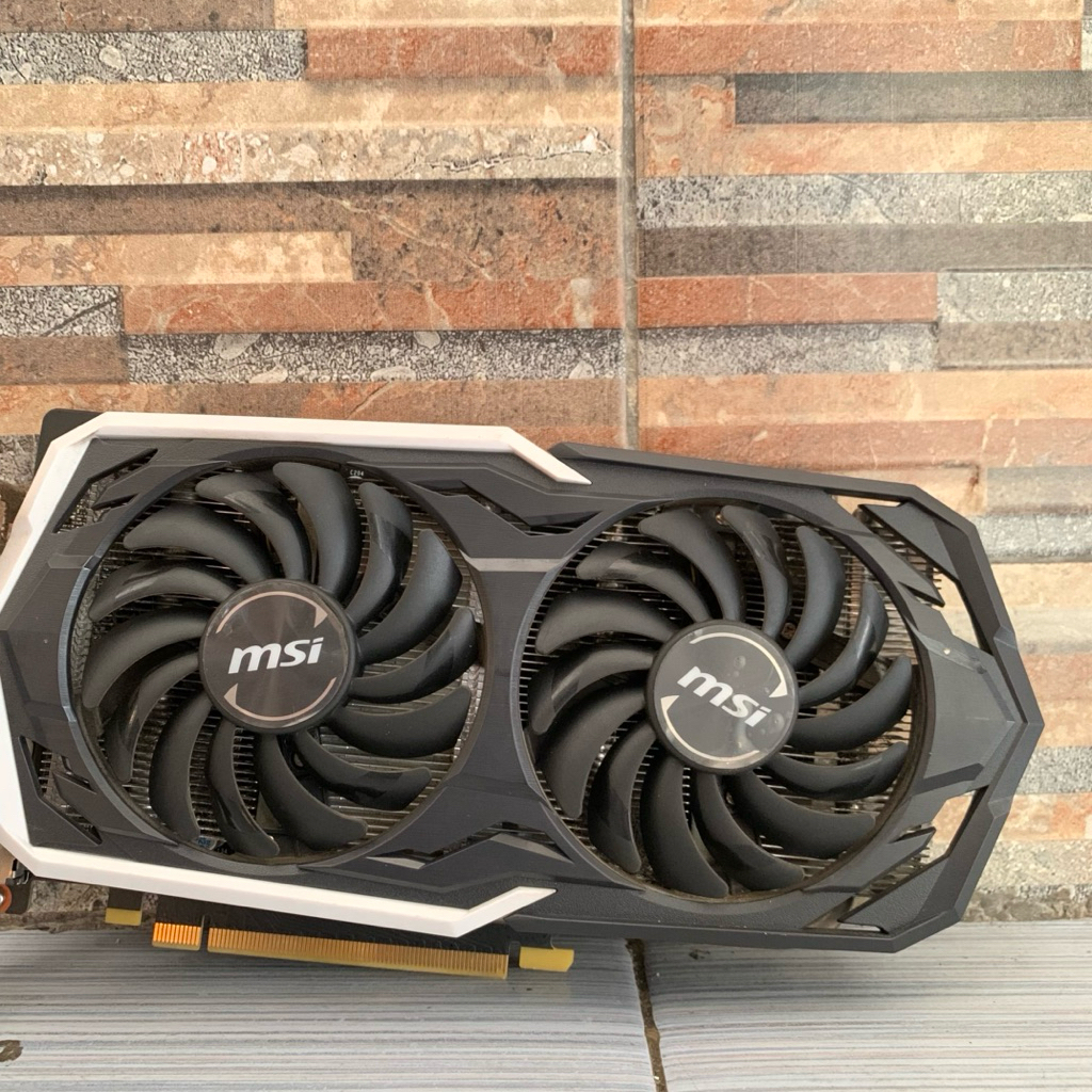 VGA NVIDIA GTX 1660TI 6GB MSI GDDR6 NORMAL TESTED BERGARANSI