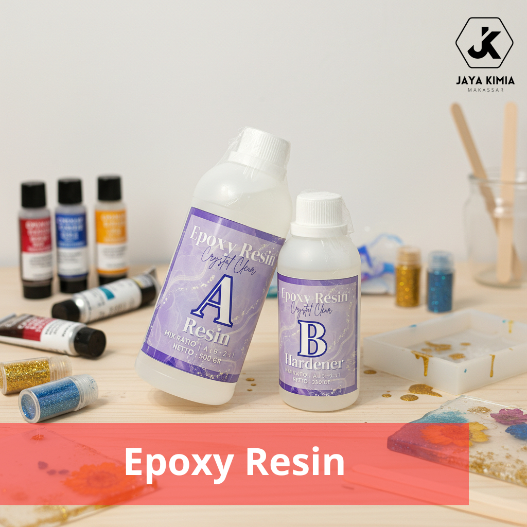 Epoxy Resin / Epoxy Resin / Resin Epoxy Bening 750 Gram