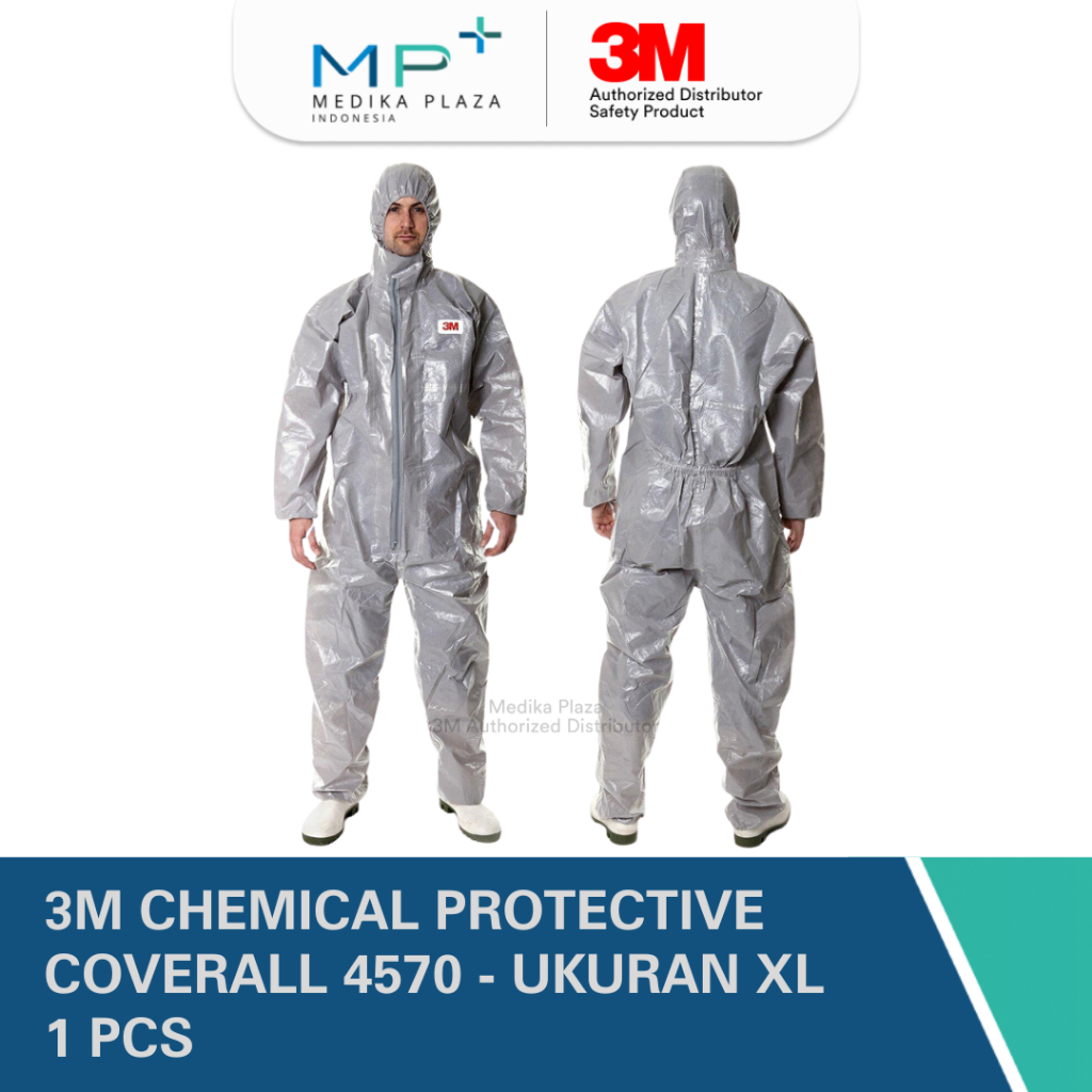 3M Chemical Protective Coverall 4570 - Ukuran XL