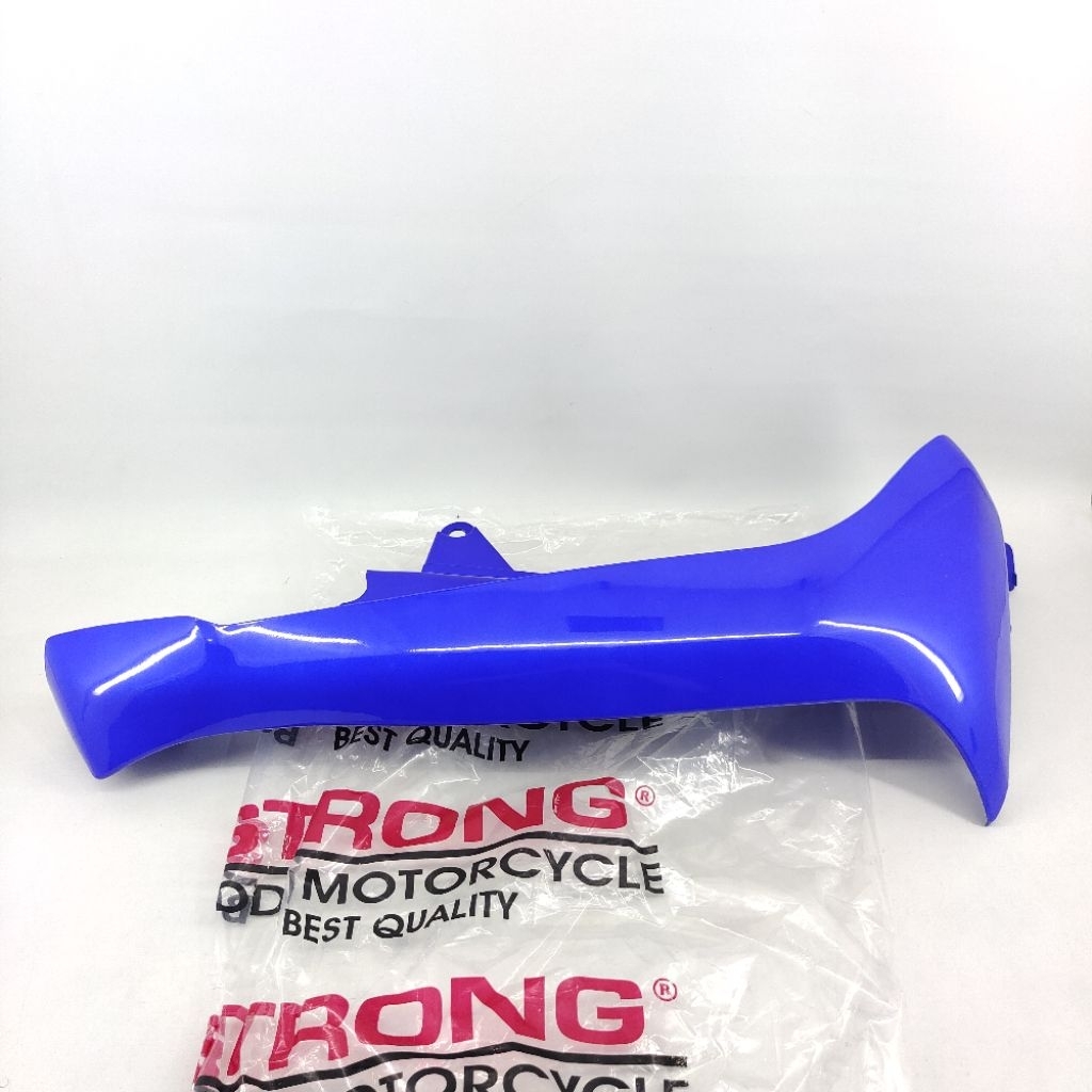 STRONG Cover Body Sayap Legshield Leksil Legsil Luar Kanan Suzuki Satria 2Tak 2T Lumba Kopling  Biru