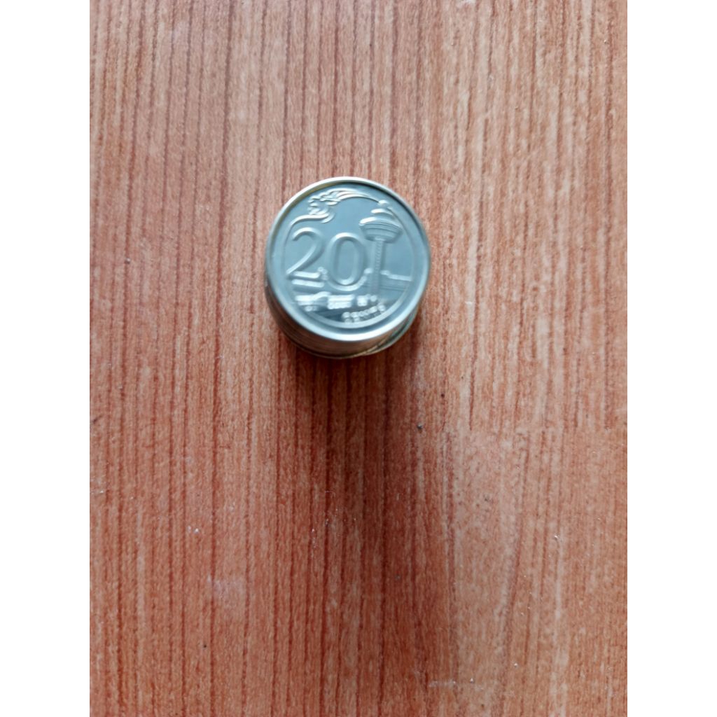 koin 20 singapore 2014 buat koleksi