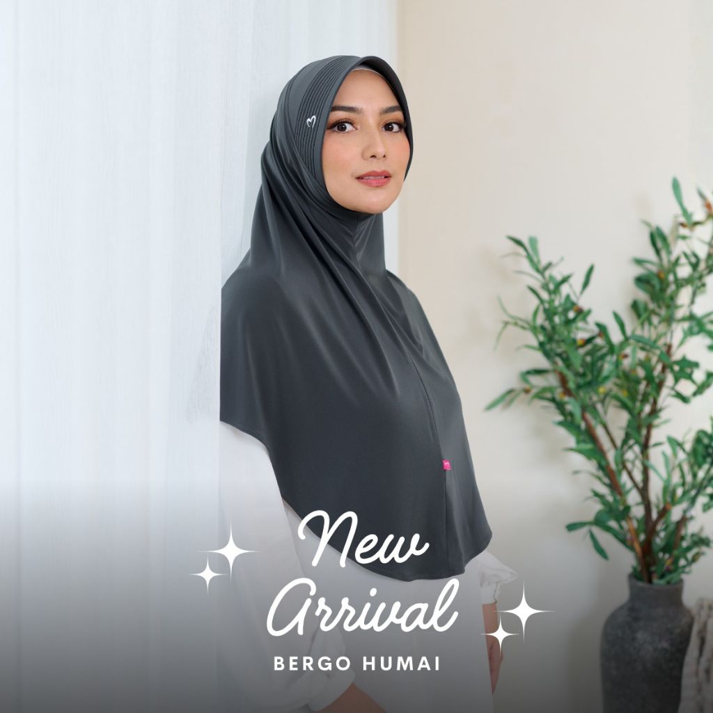 Bergo Humai Pasmira / Bergo Instan Pasmira / Hijab Instan