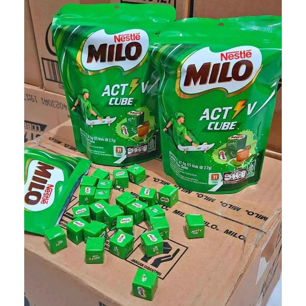 Milo Active Cube isi 25/Milo Cube/Milo Activ cube isi 25/Milo Nestle