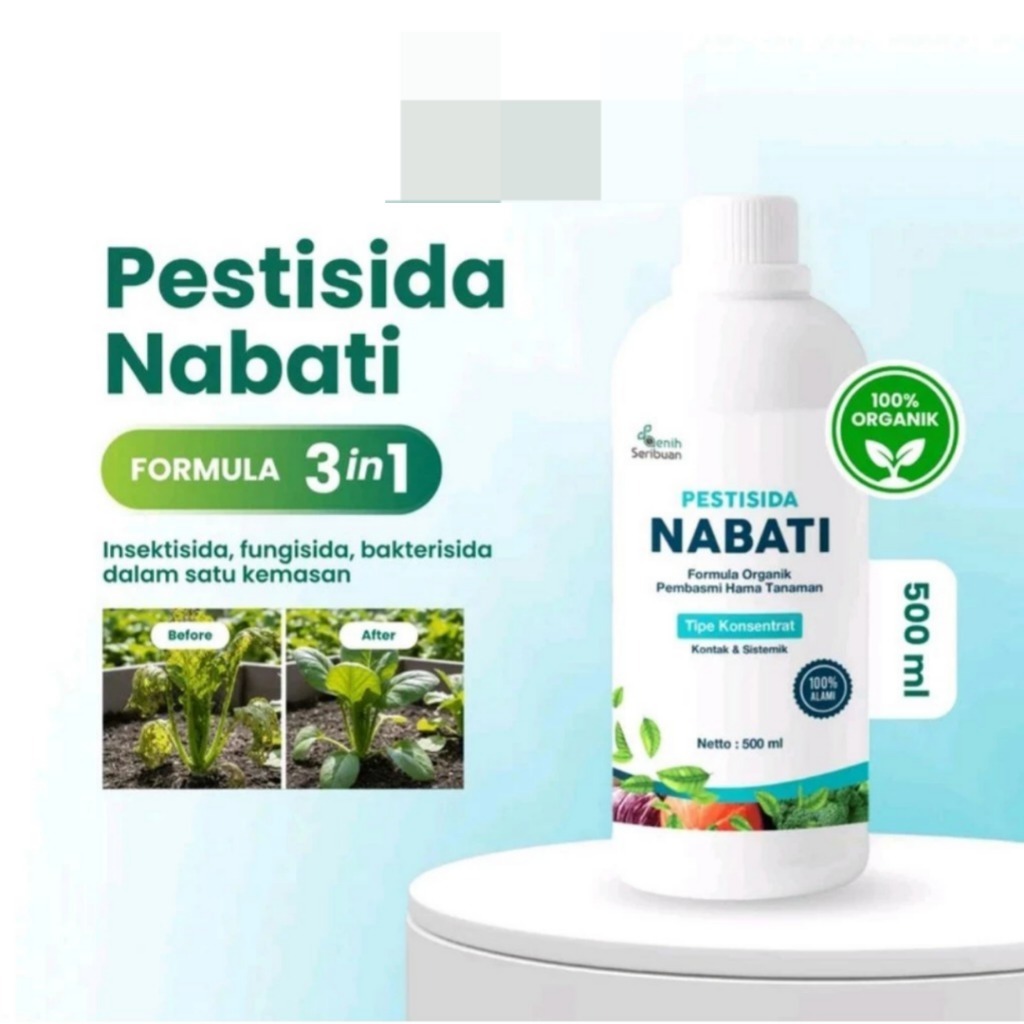 Pestisida nabati Organik 500 ml Pekatan untuk semua Hama Tanaman