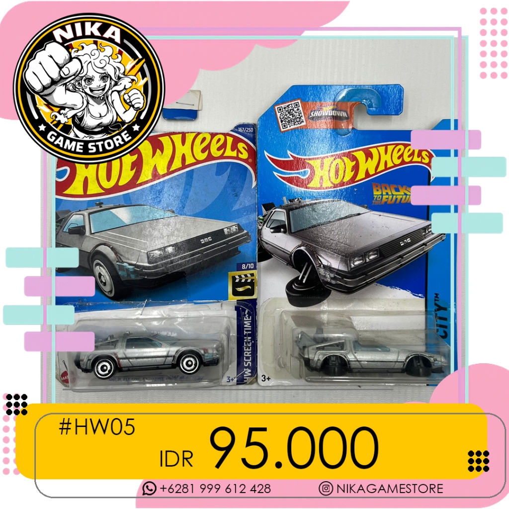Hot Wheels DeLorean Back to the Future