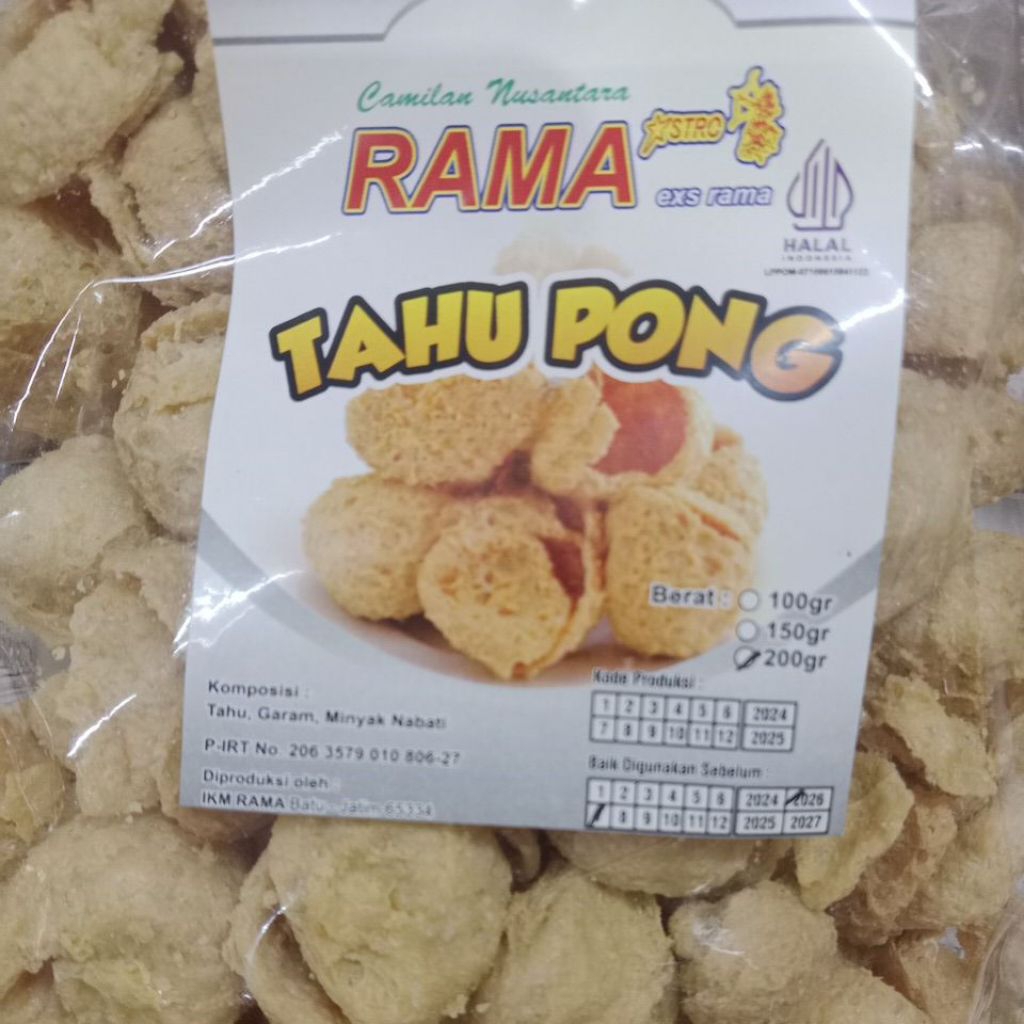TAHU PONG