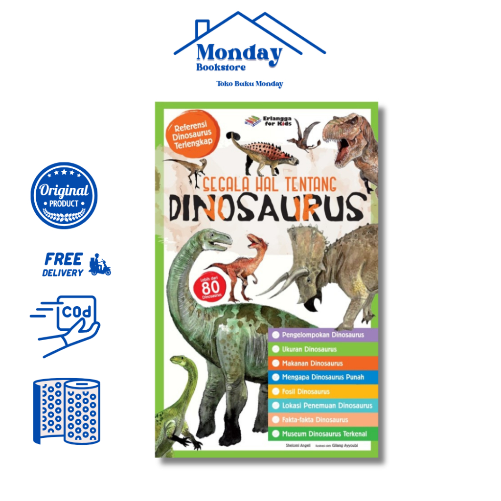 SEGALA HAL TENTANG DINOSAURUS by ERLANGGA FOR KIDS