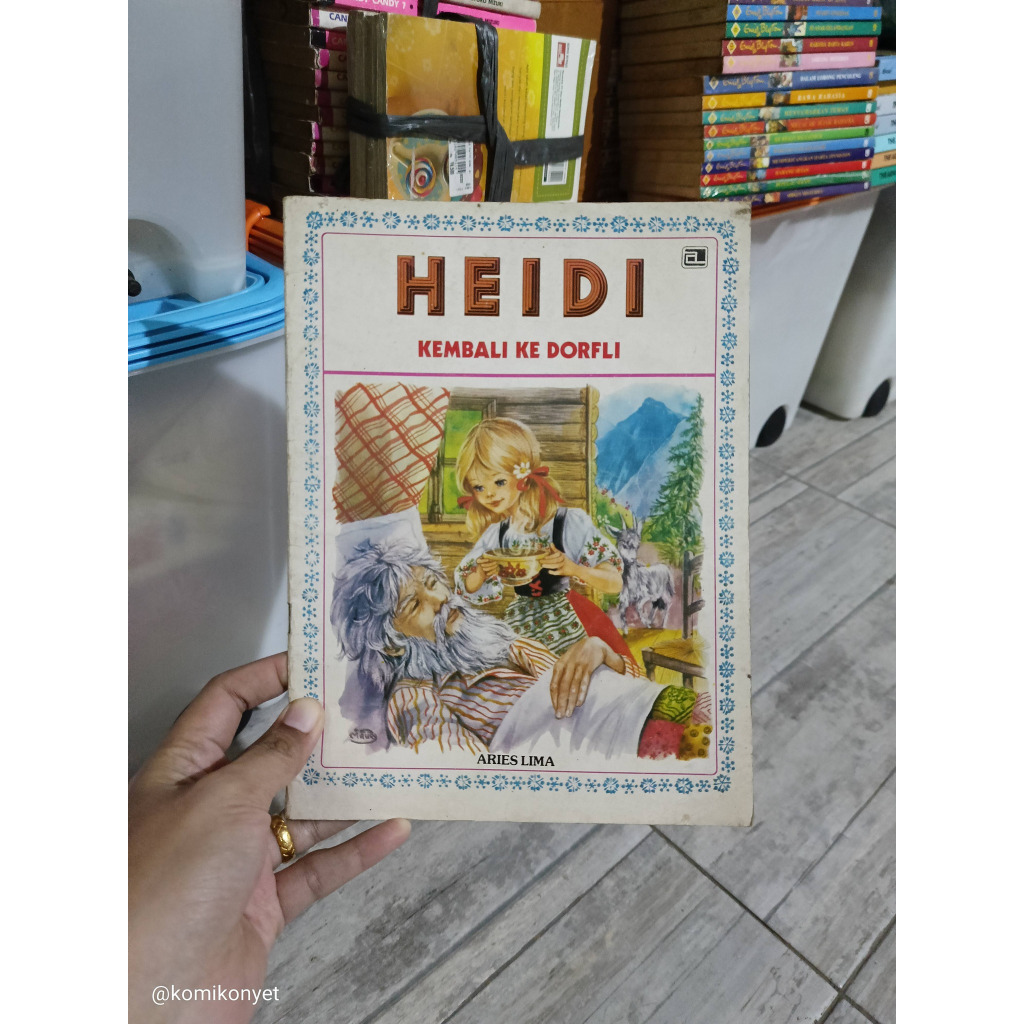 Buku Cerita Anak Klasik Heidi Kembali ke Dorfli Penerbit Aries Lima