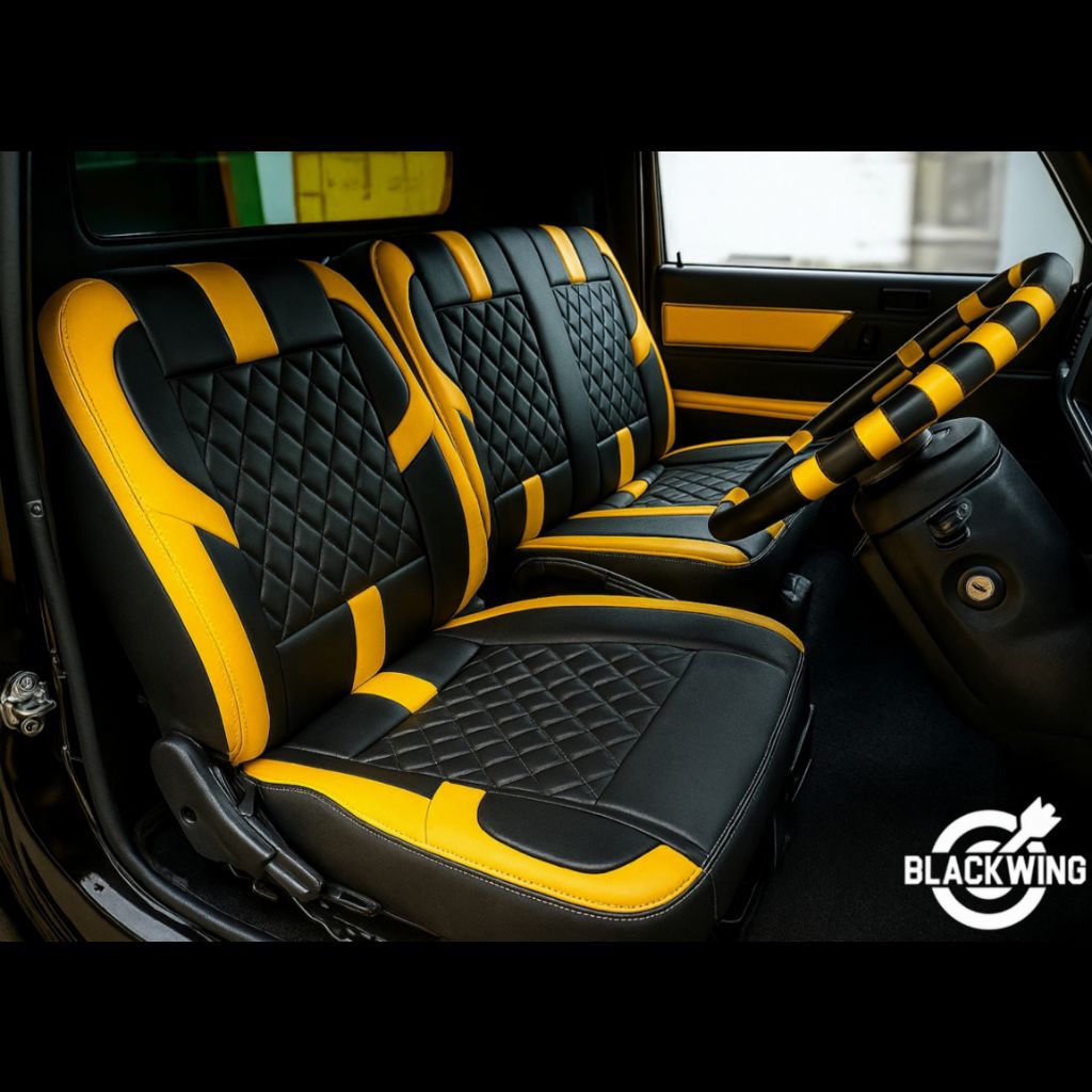 Cover/Sarung jok mobil pickup grandmax, carry baru, t120ss. L300, apv dll. Kualitas terbaik, Melindu