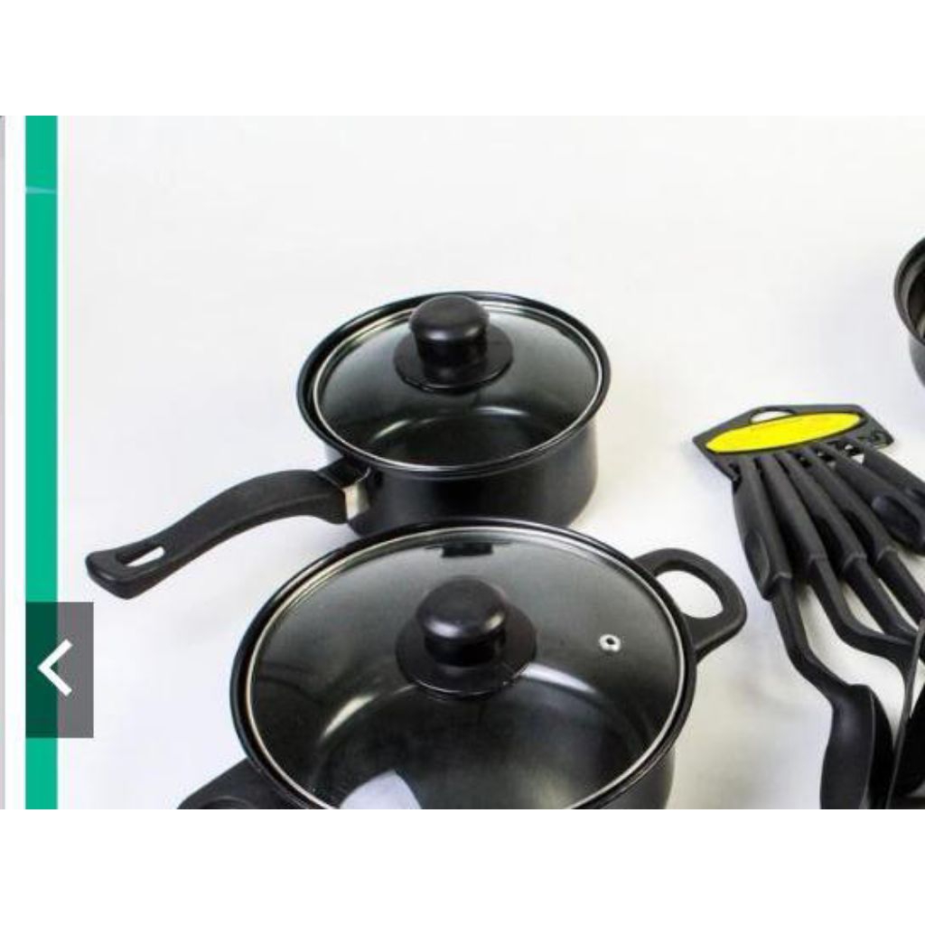 Hongzhuo Cookware Panci Set Wajan Penggorengan Spatula Set Isi 13Pcs 1 Set