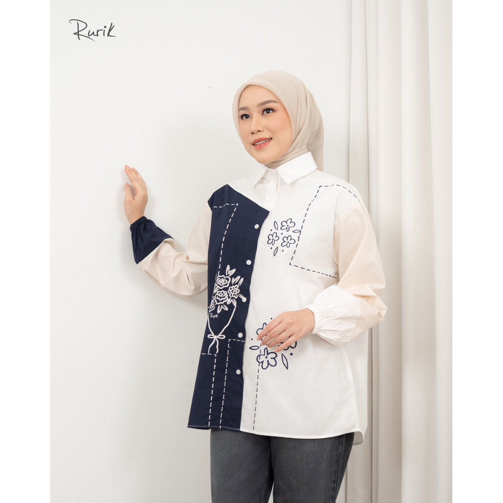 RURIK KANINDRA EMBROIDERY SHIRT