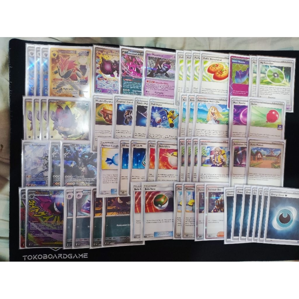 Full Deck Pokemon TCG N Zoroark Mega Gengar ex
