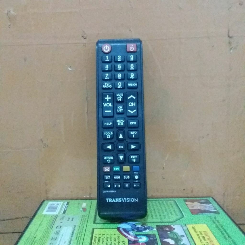 REMOTE TV TRANSVISION-SAMSUNG SERI GL59-00180A ORIGINAL