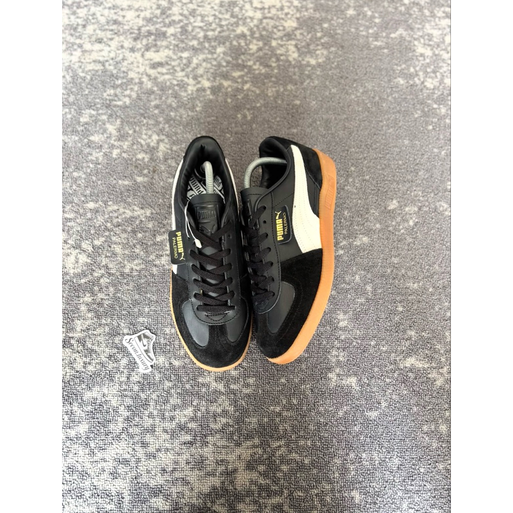 Puma Palermo Black White Gum