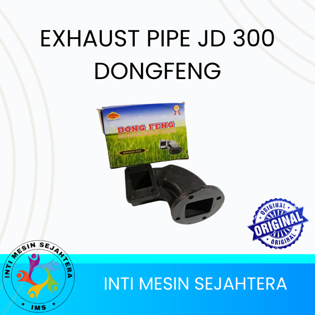 Pipa Knalpot JD-300 Dongfeng / Gagang Knalpot DF JD 300 Diesel Original 100% Asli