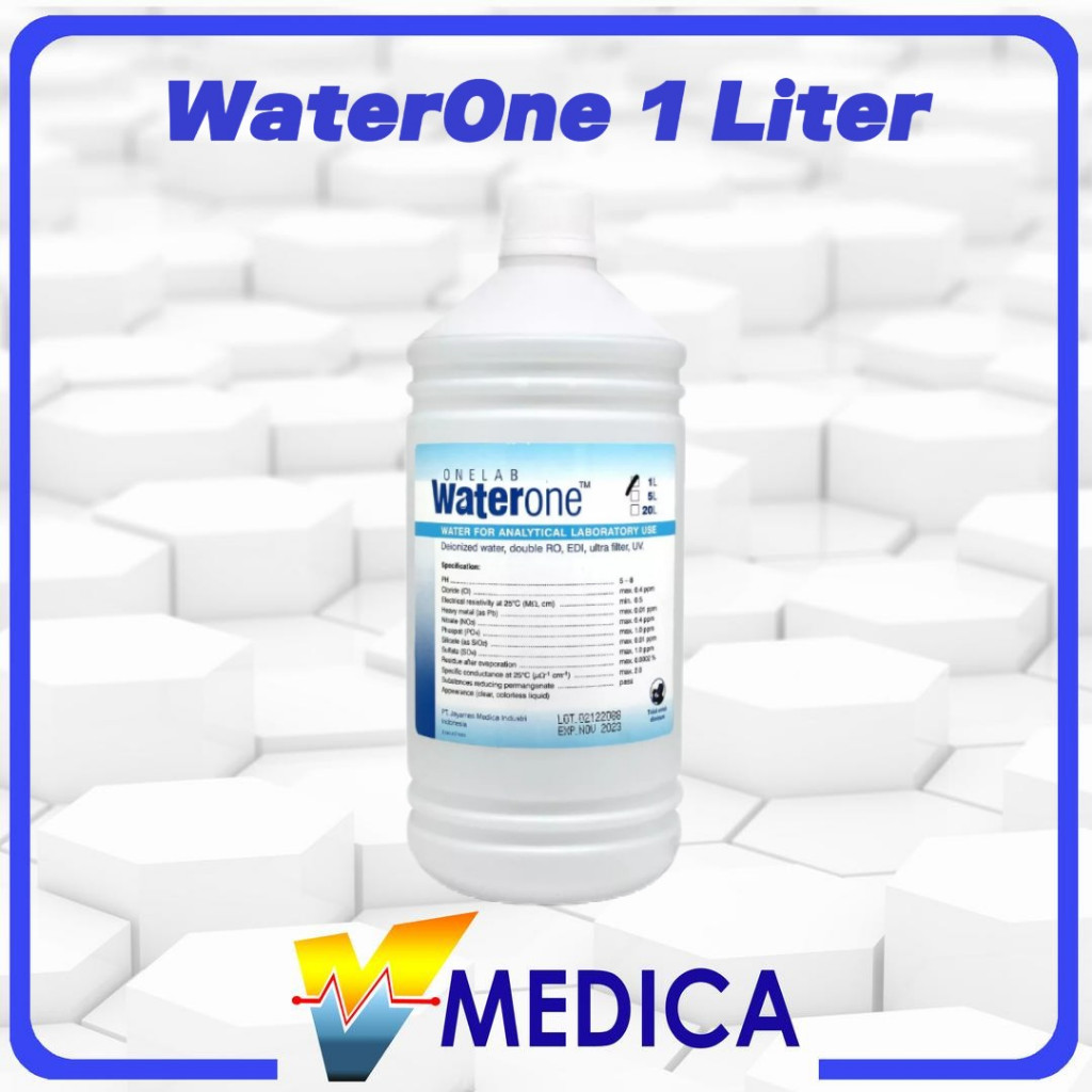 Water One OneMed 1liter / Aquadest ONEMED