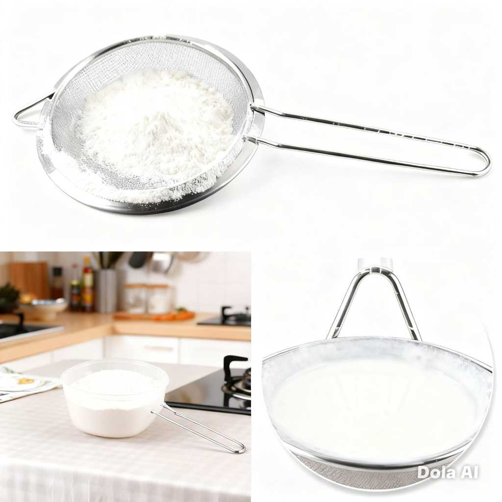 Strainer Saringan Ayakan 18 cm Stainless Steel