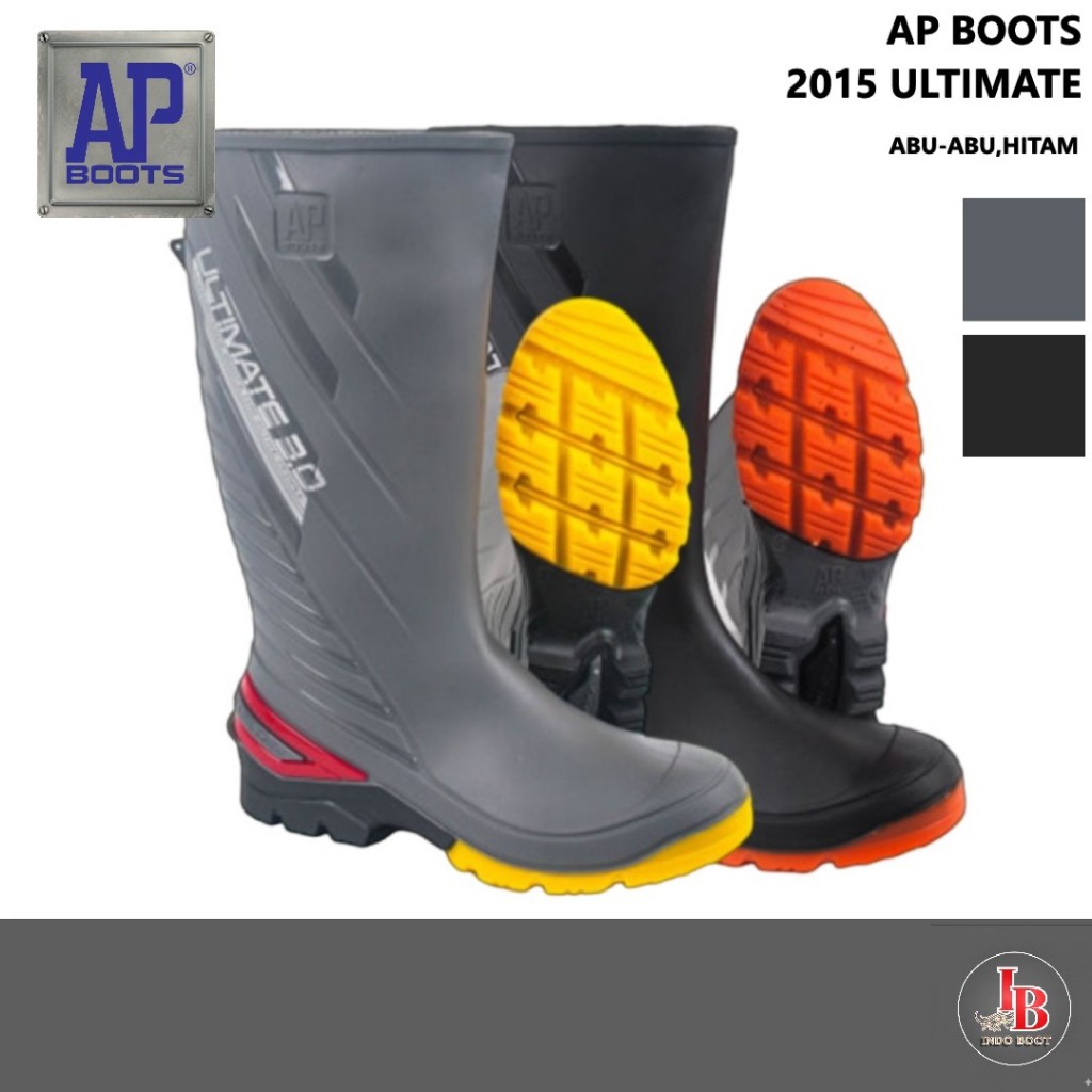 AP Boots ULTIMATE 2015 Sepatu Perkebunan Sawah Sawit Kuat Tebal Lentur