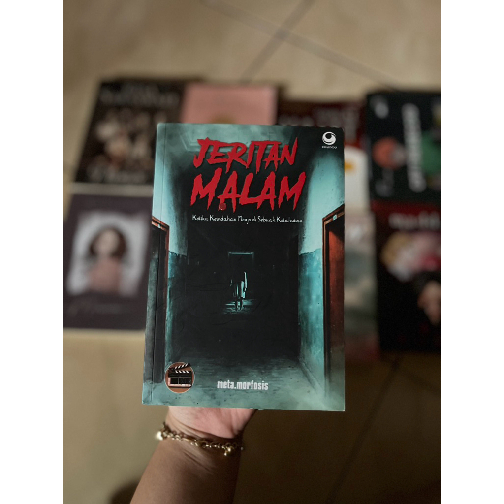 Buku Novel Jeritan Malam Preloved gramedia original