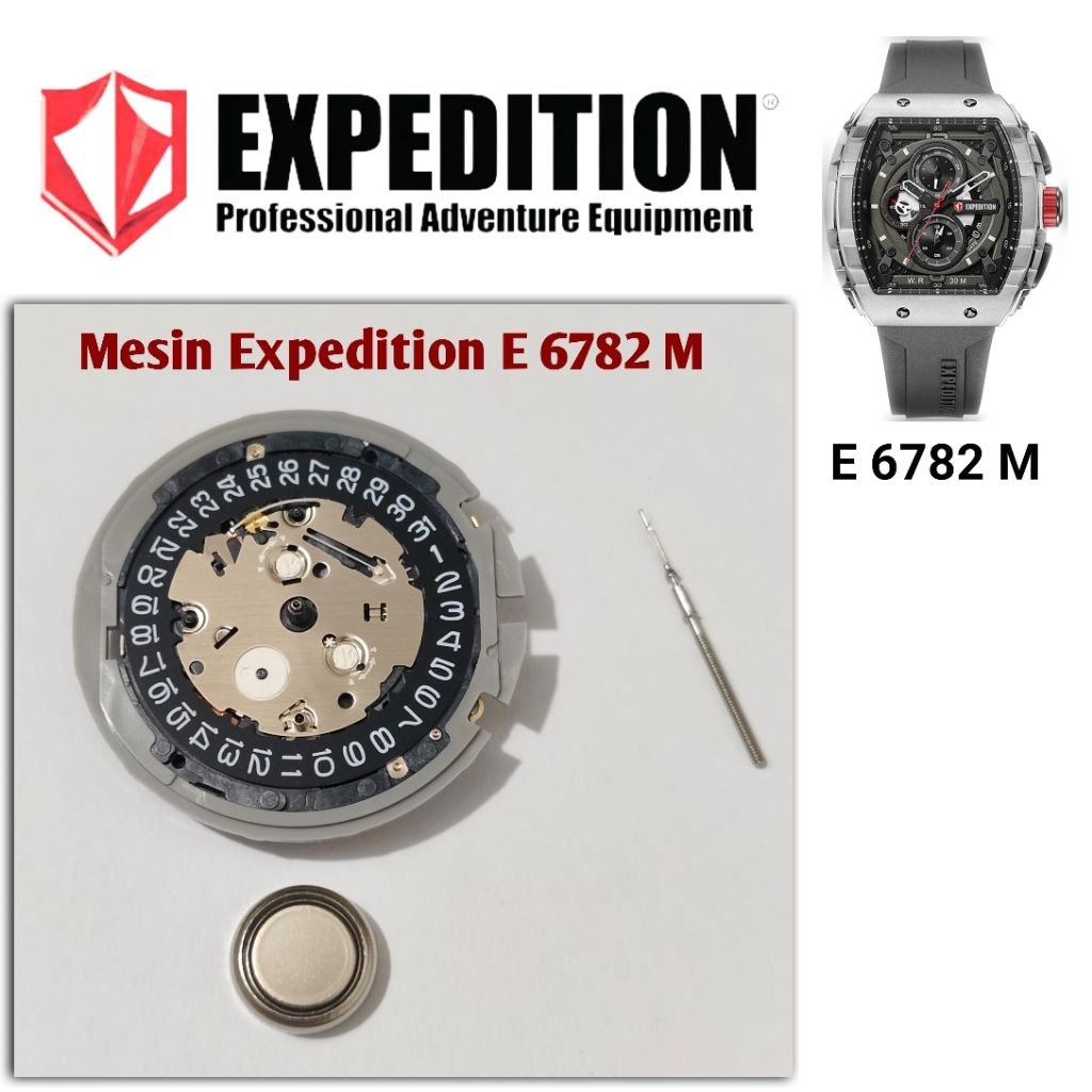 Mesin Jam Tangan Expedition E 6782 M