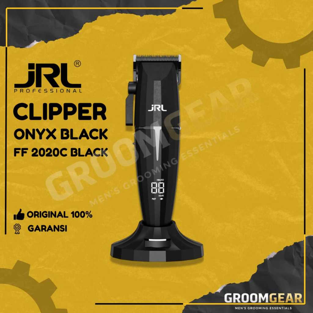 JRL Clipper FF 2020C Original Alat Cukur Rambut Barber JRL Professional Onyx
