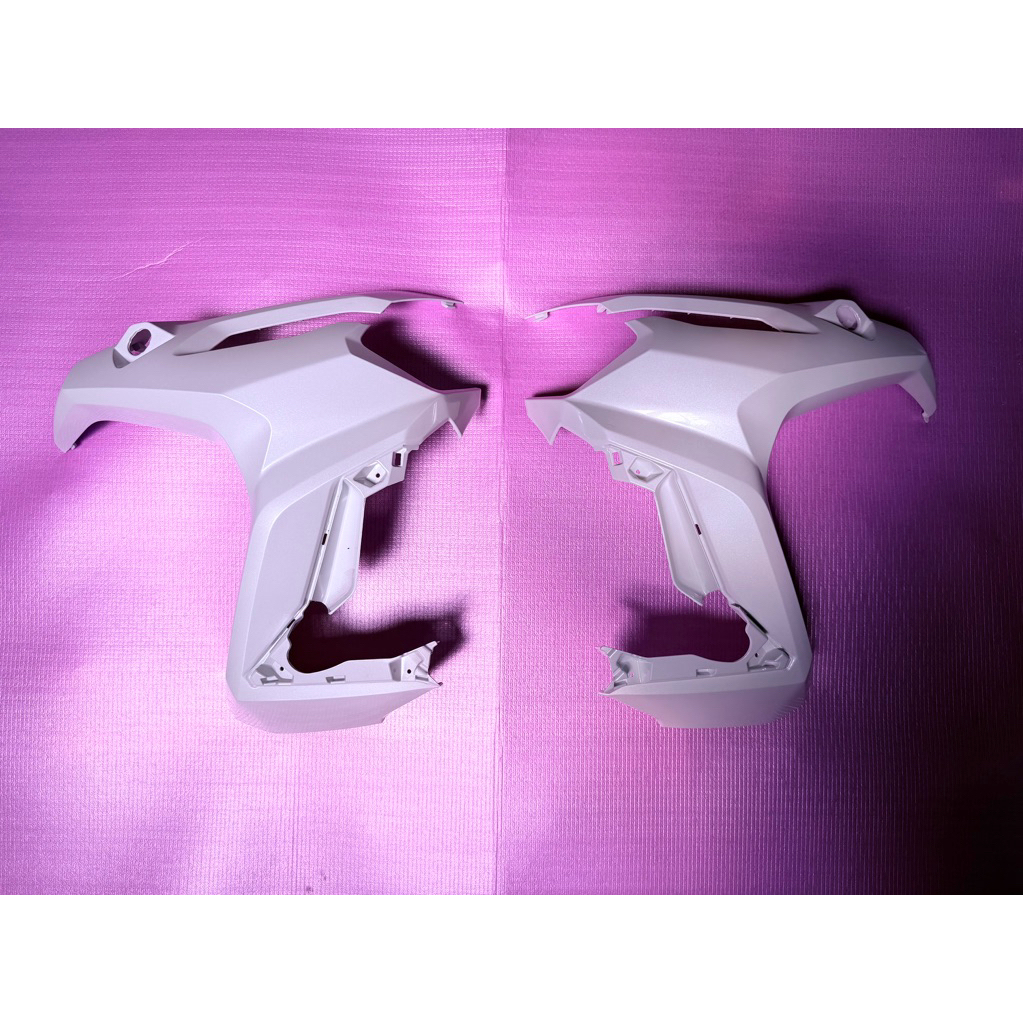 cover body bodi sayap samping kanan kiri front side RL new honda adv 160 gen 2 2025 putih glosy ori