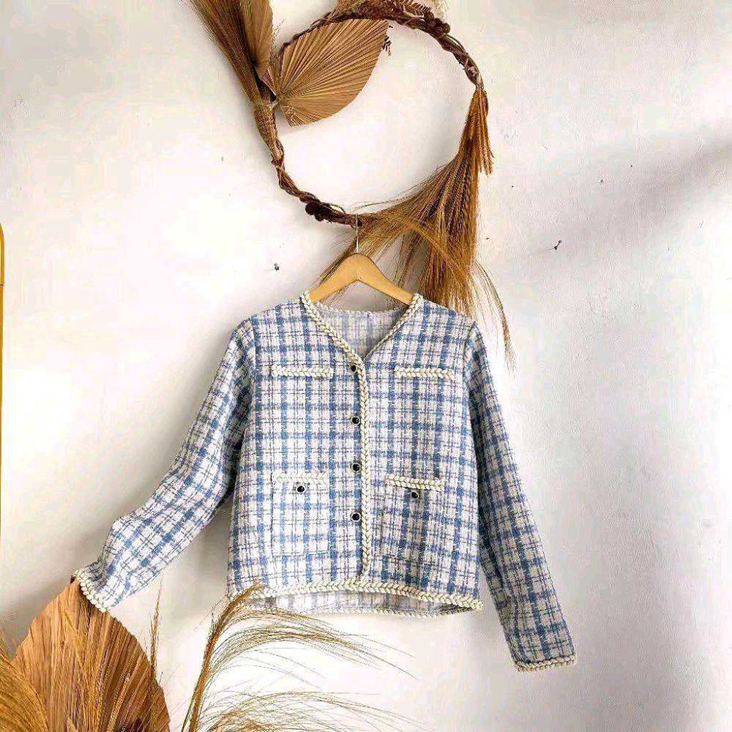 KEMEJA DAN CROP STYLE KOREA